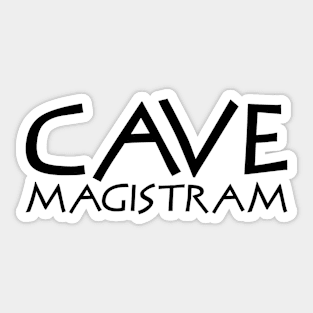 Cave Magistram Sticker